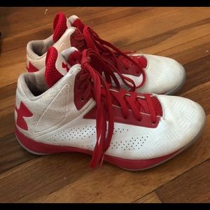 Under armour high top basketball shoes